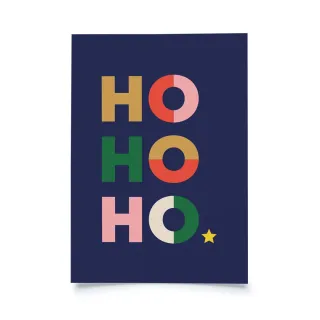 Typographie - HO HO HO