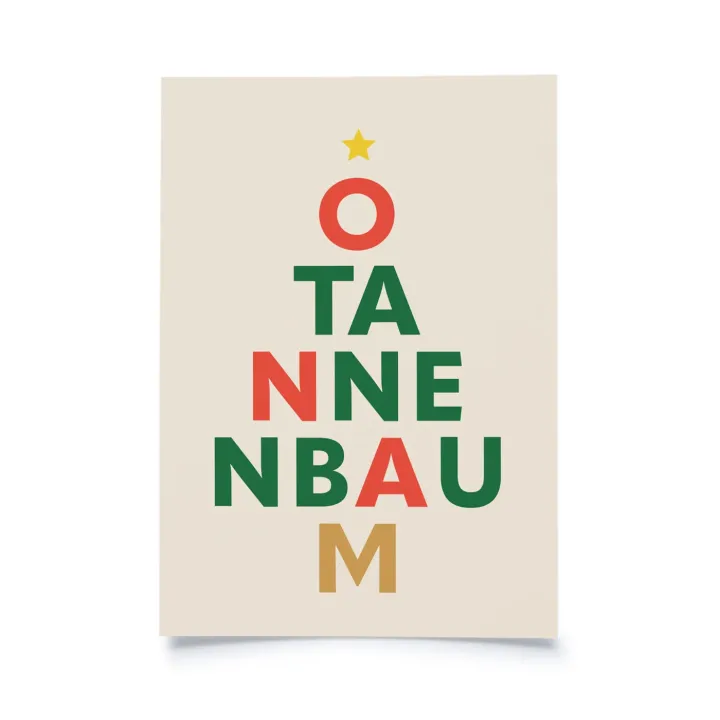 Typographie - O Tannenbaum