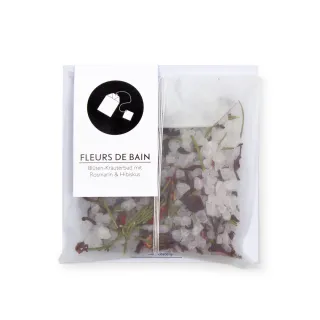 Blüten-Kräuterbad - Fleurs de Bain I Rosmarin & Hibiskus
