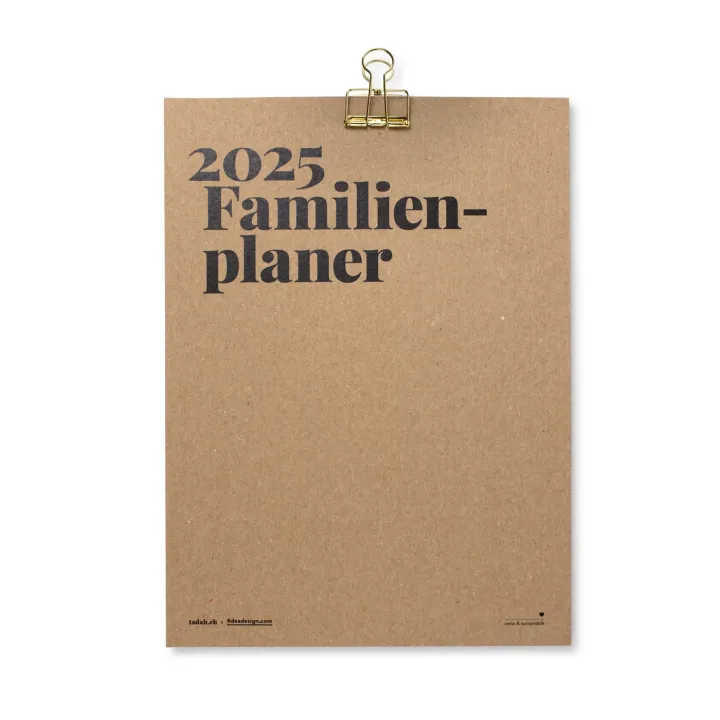 Tadah - 2025 Familienplaner