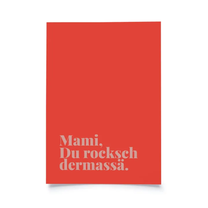 Tadah - Mami, Du rocksch dermassä.
