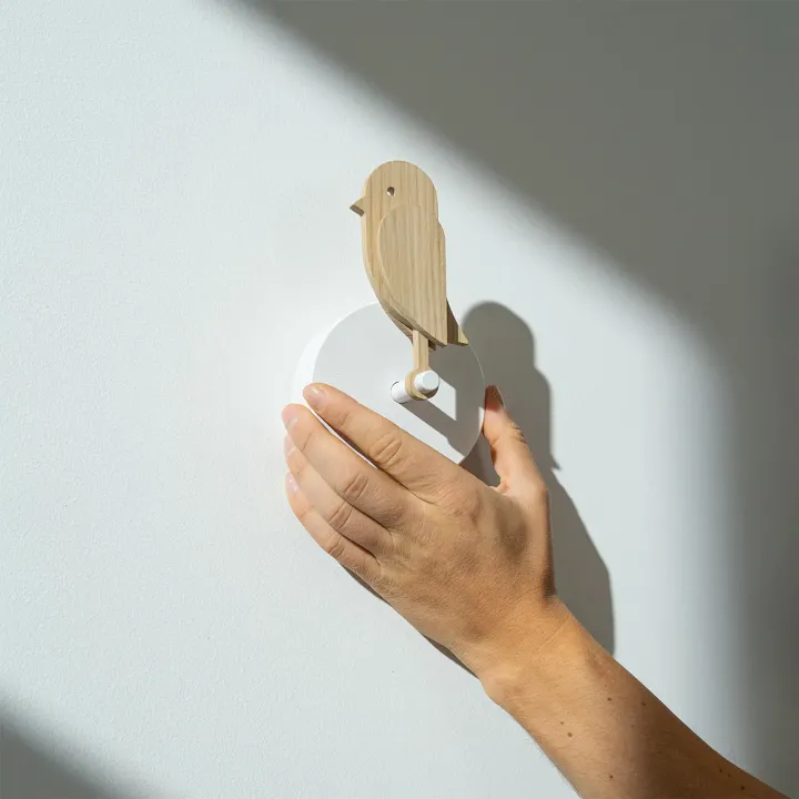 birdie® Frischluft Monitor 2.0 - Holzedition Eiche