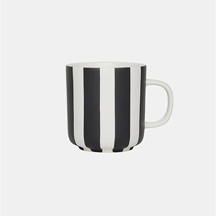 Toppu Mug - schwarz/weiss