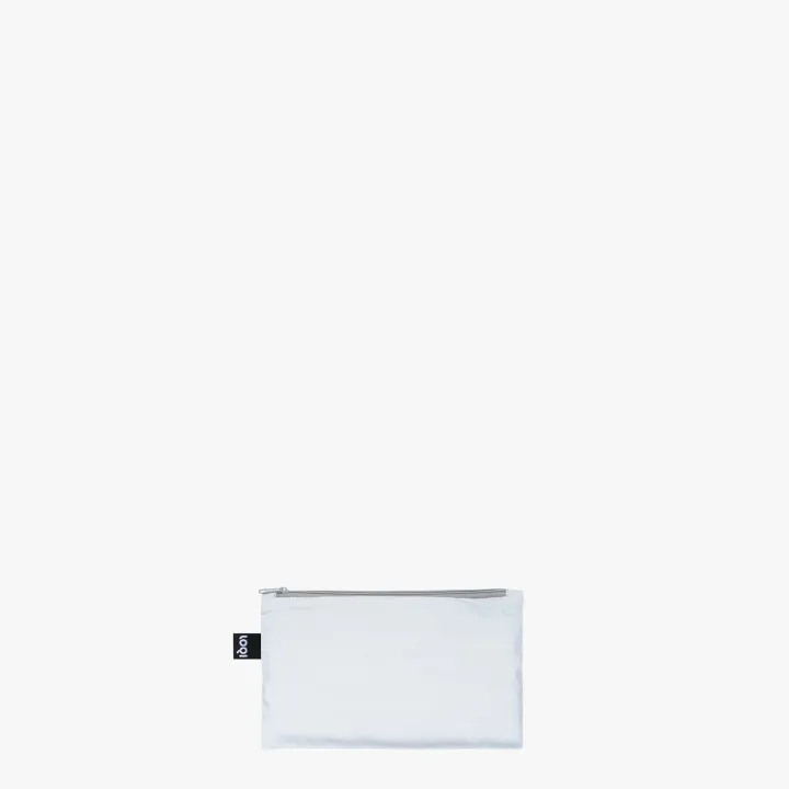 Zip Pockets - Reflective Silver
