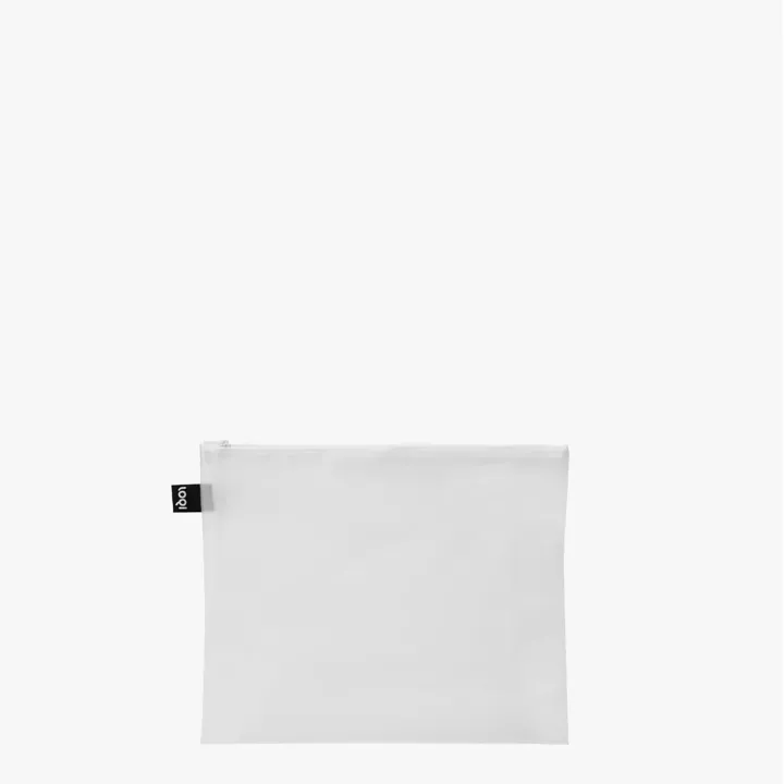 Zip Pockets - Transparent Milky