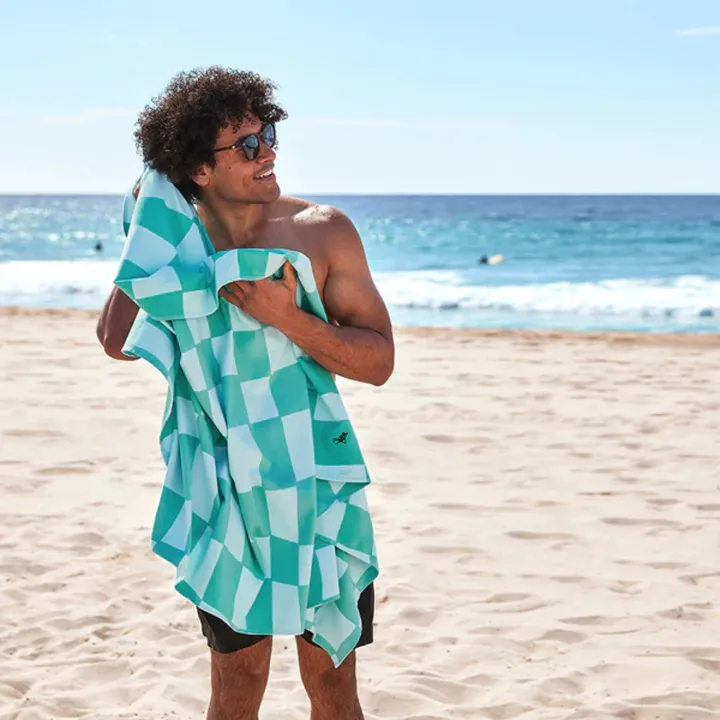 Strandtuch DES XL - Check Mate