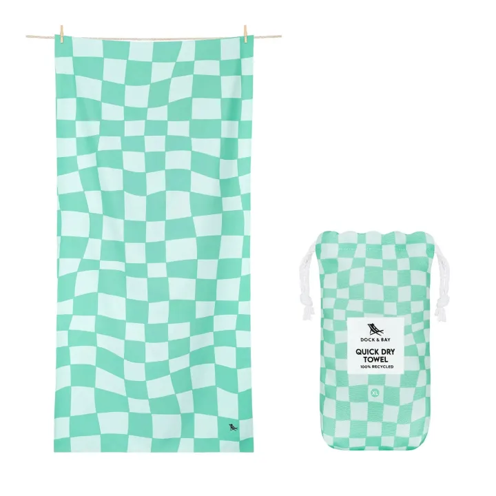 Strandtuch DES XL - Check Mate