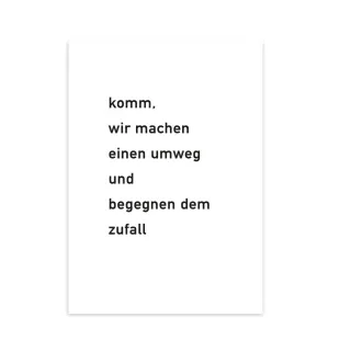 machen einen umweg