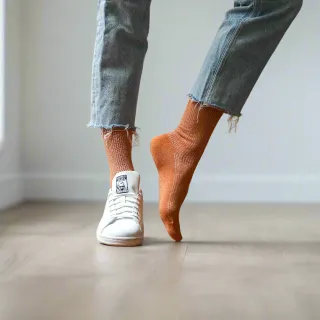 Glitter Socks - Terracotta