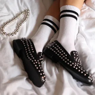 Tennis Socks - weiss / schwarz