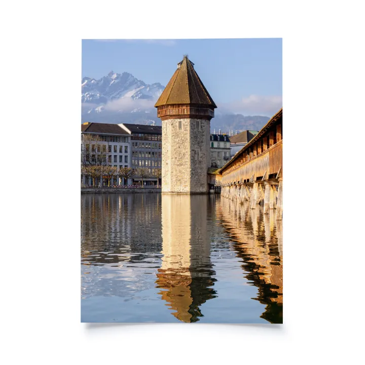 André Stummer - Kapellbrücke mit Pilatus