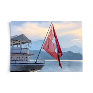 André Stummer - Schiff mit Flagge