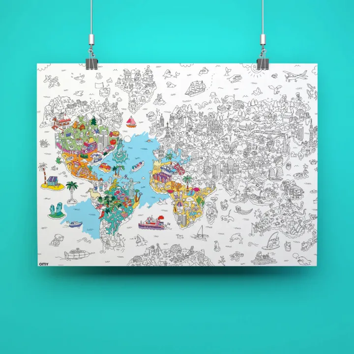Riesenposter - Atlas