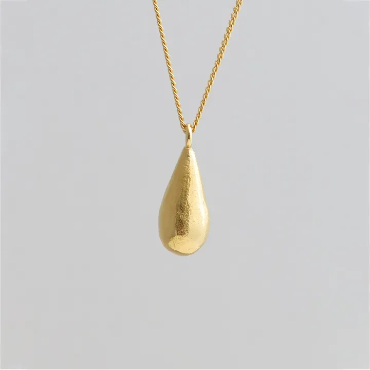 Halskette Tropfen - gold
