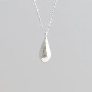 Halskette Tropfen - silber
