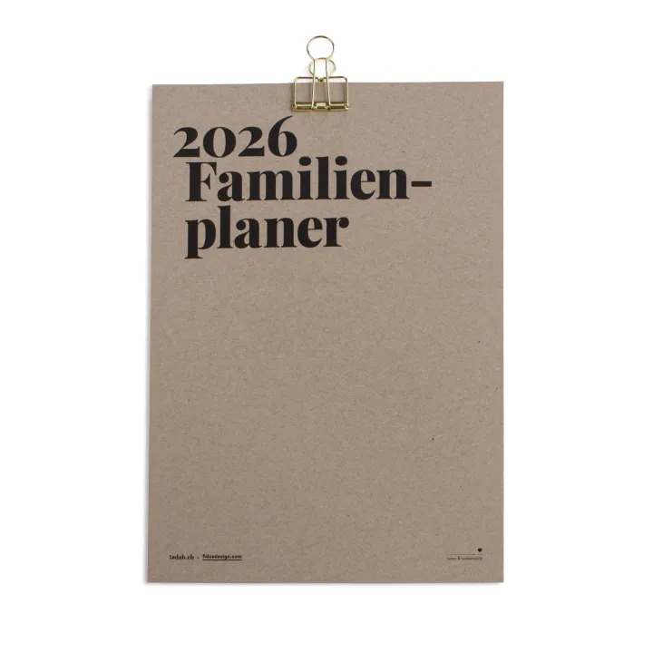 Tadah - 2026 Familienplaner