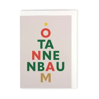 Typographie FK - O Tannenbaum