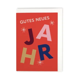 Typographie FK - Gutes neues Jahr