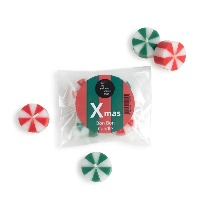 Bon Bon Kerzen 4er Set - Xmas