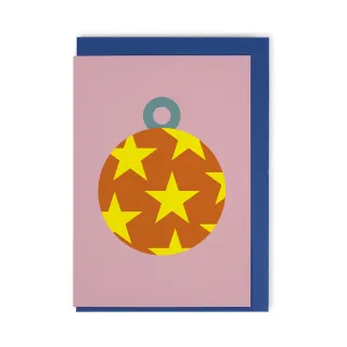 Andrea Mettler FK - Weihnachtskugel mit Sternen