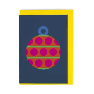Andrea Mettler FK - Weihnachtskugel mit Punkten