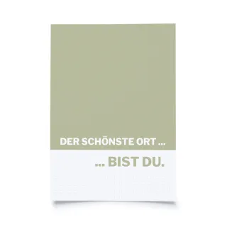 So & so - Der schönste Ort bist du.
