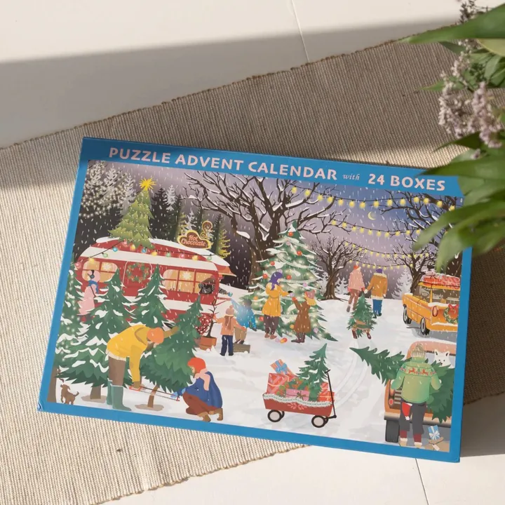 Puzzle-Adventskalender