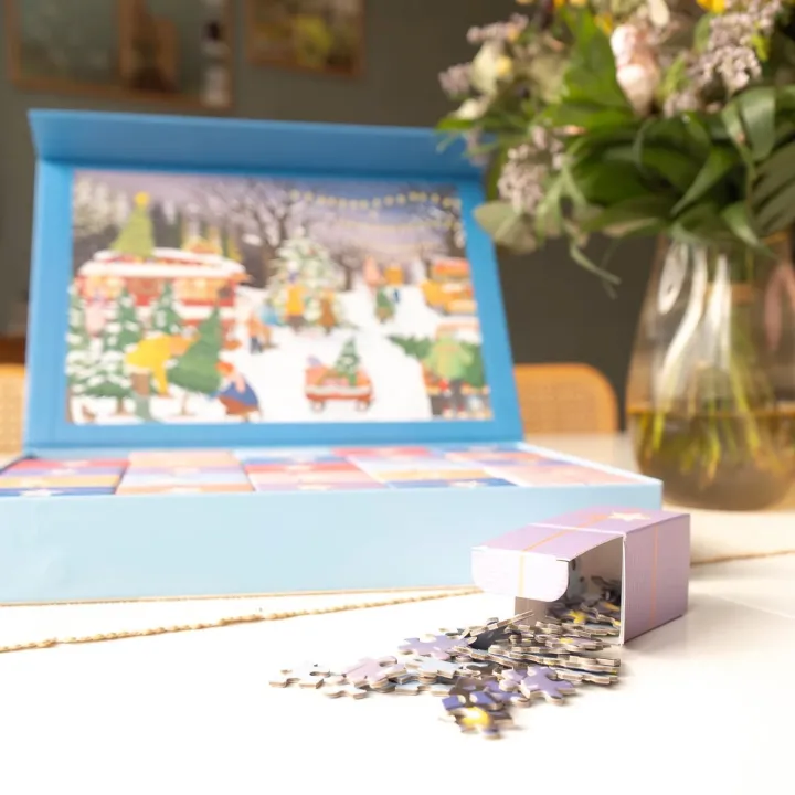 Puzzle-Adventskalender