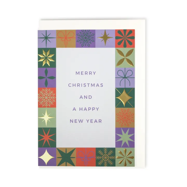 Symbolische Weihnachten FK – merry & happy