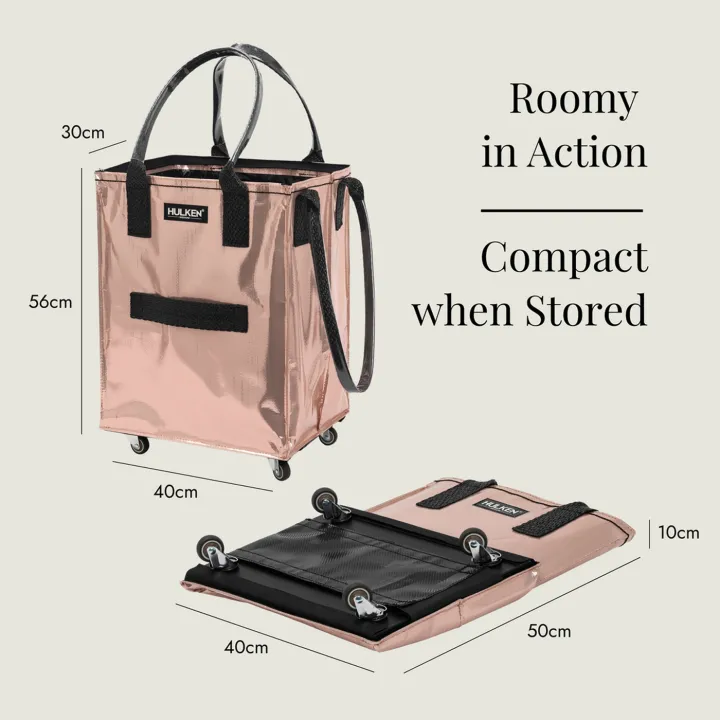 HULKEN BAG M - rosegold