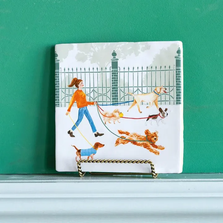 Tiles - Who let the dog out