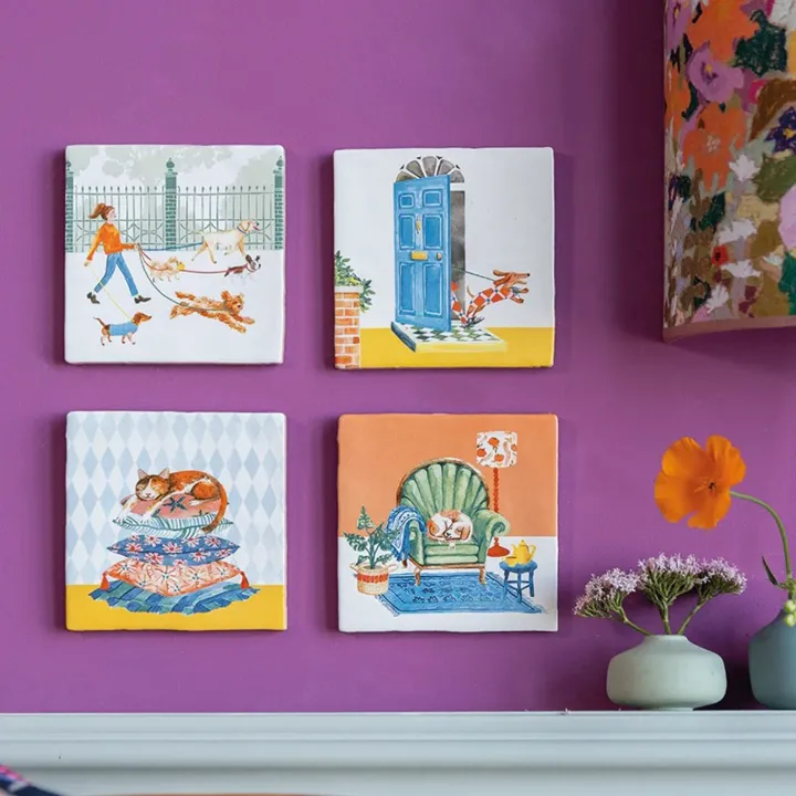 Tiles - Beware of the dog