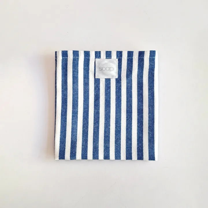 soapi - Magnetisches Küchentuch gestreift blau