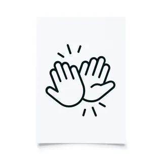 Andrea Mettler - high five