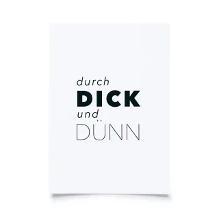 Andrea Mettler - durch dick und dünn