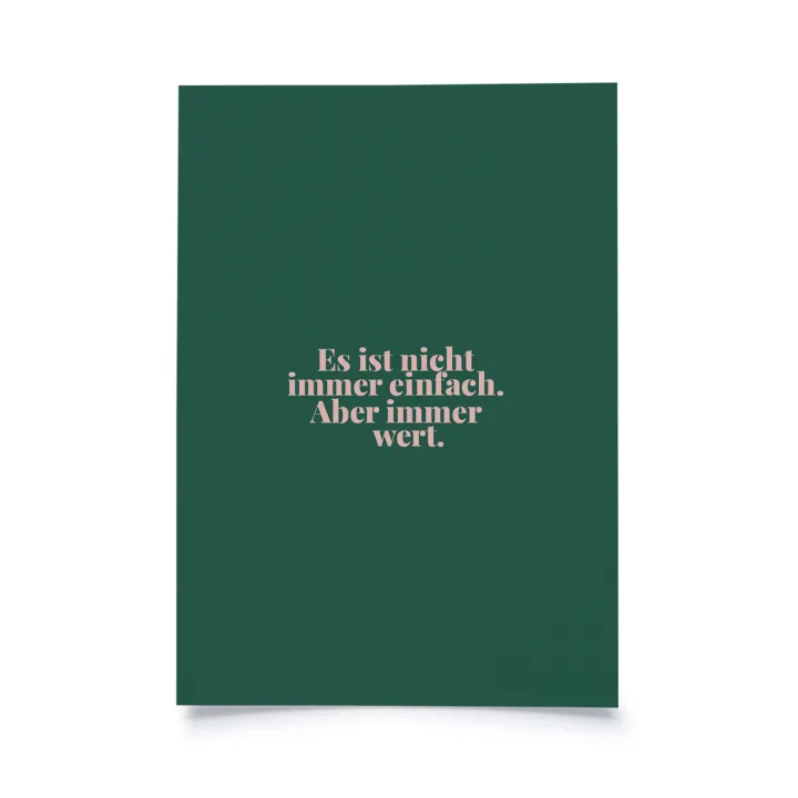 Tadah - Es ist nicht immer einfach.