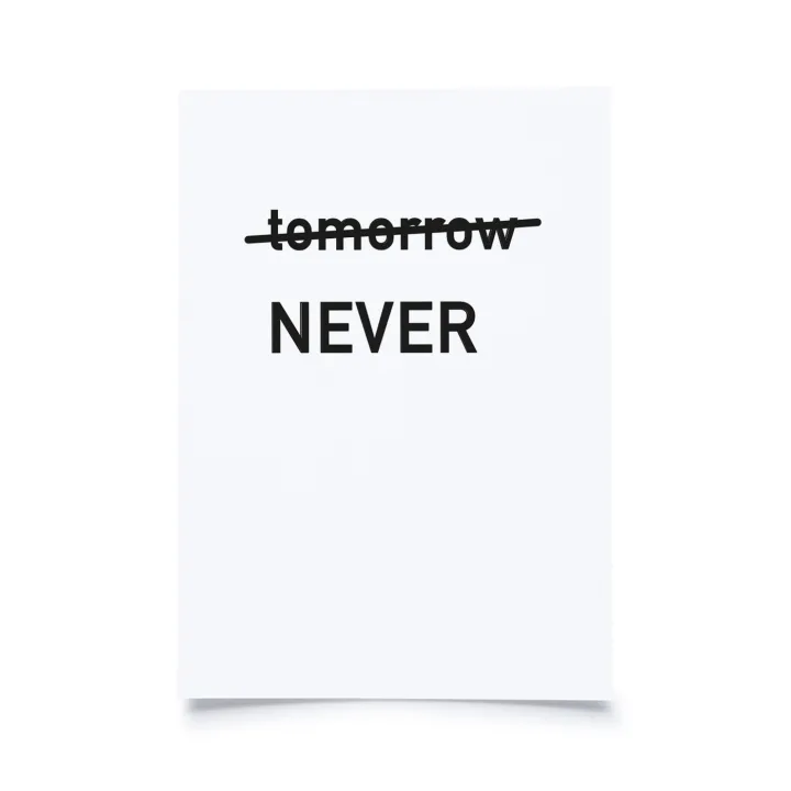 tomorrow never