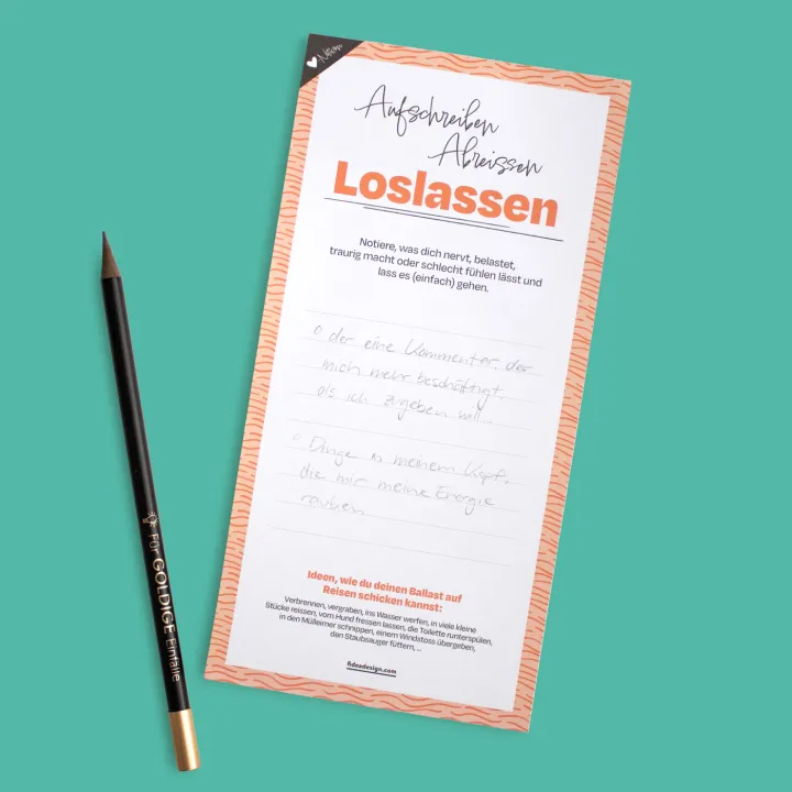 Herznotizen - Loslassen