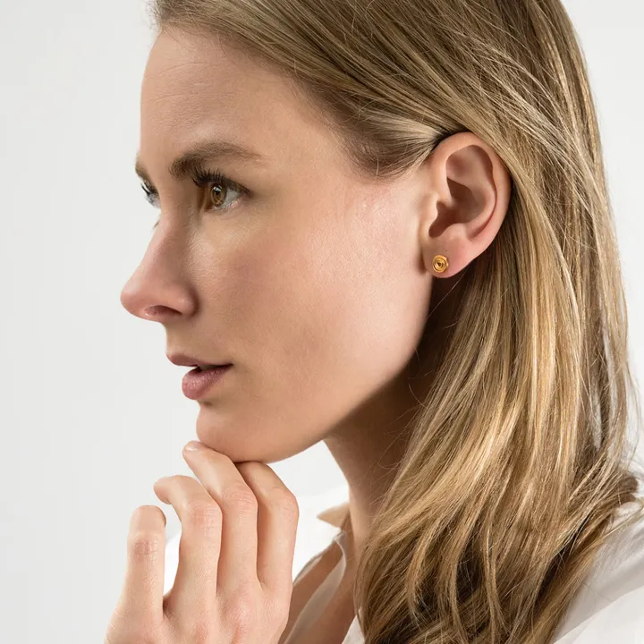 Ohrstecker Kleine Spirale - gold