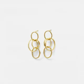 Ohrringe Kleines Quartet - gold