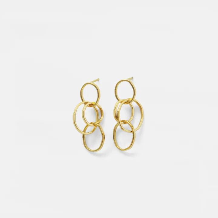 Ohrringe Kleines Quartet - gold