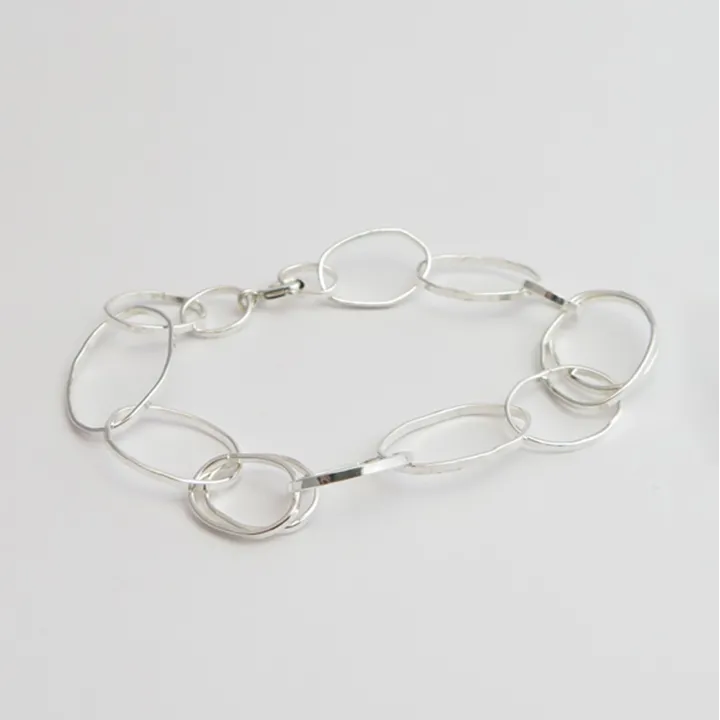 Armband Schleifen - silber