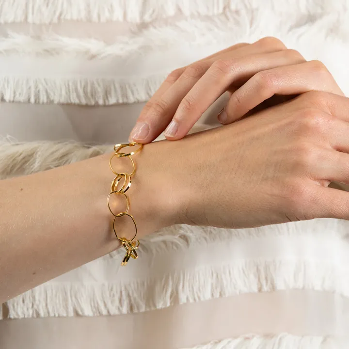 Armband Schleifen - gold