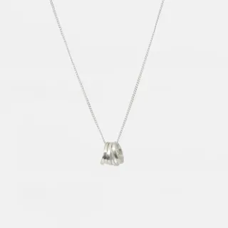 Halskette Fünf kleine Schleifen - silber