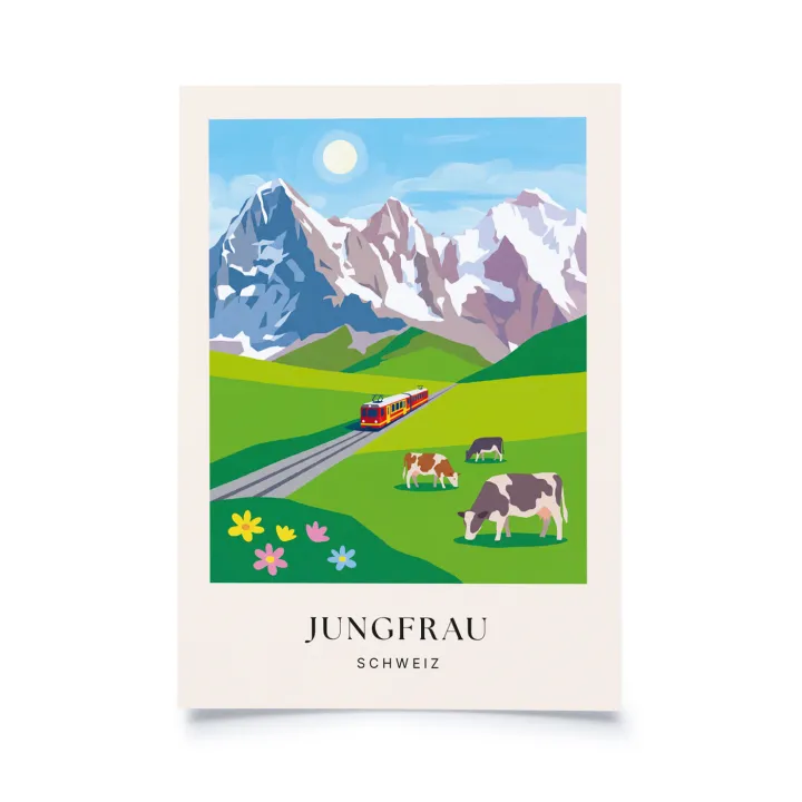 Malerische Schweiz - Jungfrau