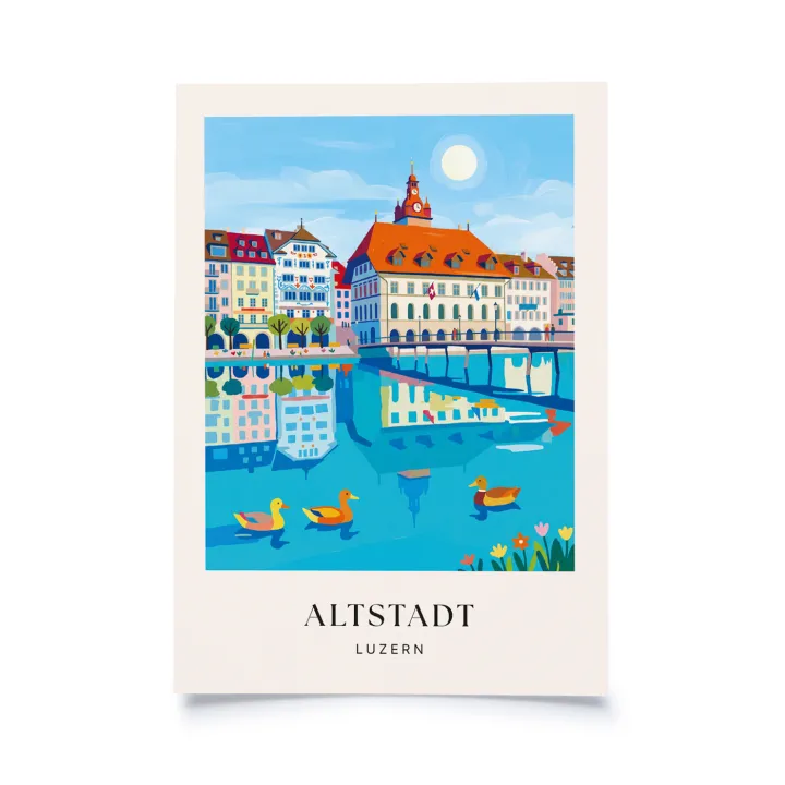 Malerische Schweiz - Altstadt