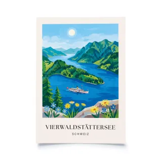 Malerische Schweiz - Vierwaldstättersee