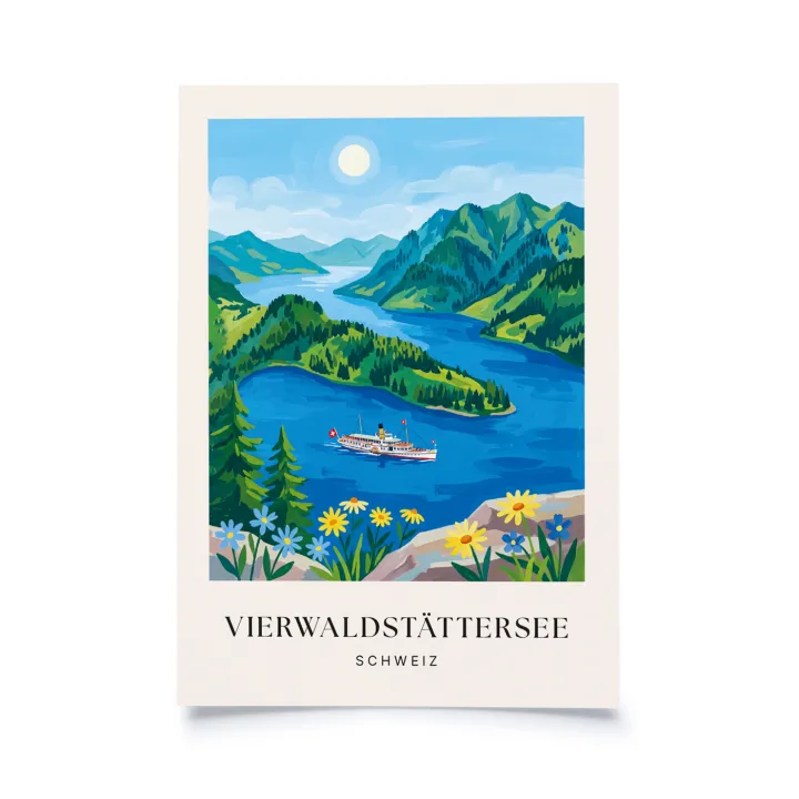 Malerische Schweiz - Vierwaldstättersee