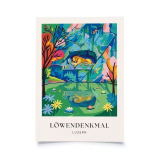 Malerische Schweiz - Löwendenkmal
