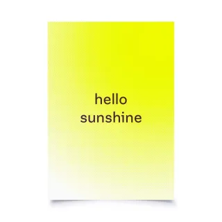 Print Heller - Hello sunshine